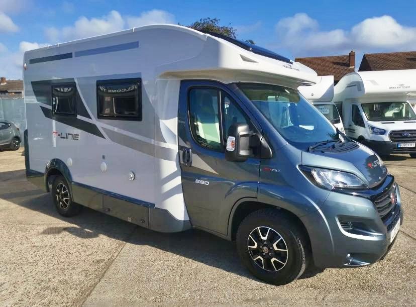 fiat ducato 4 berth motorhome for sale roller team t line 590 luxury camper van used secondhand