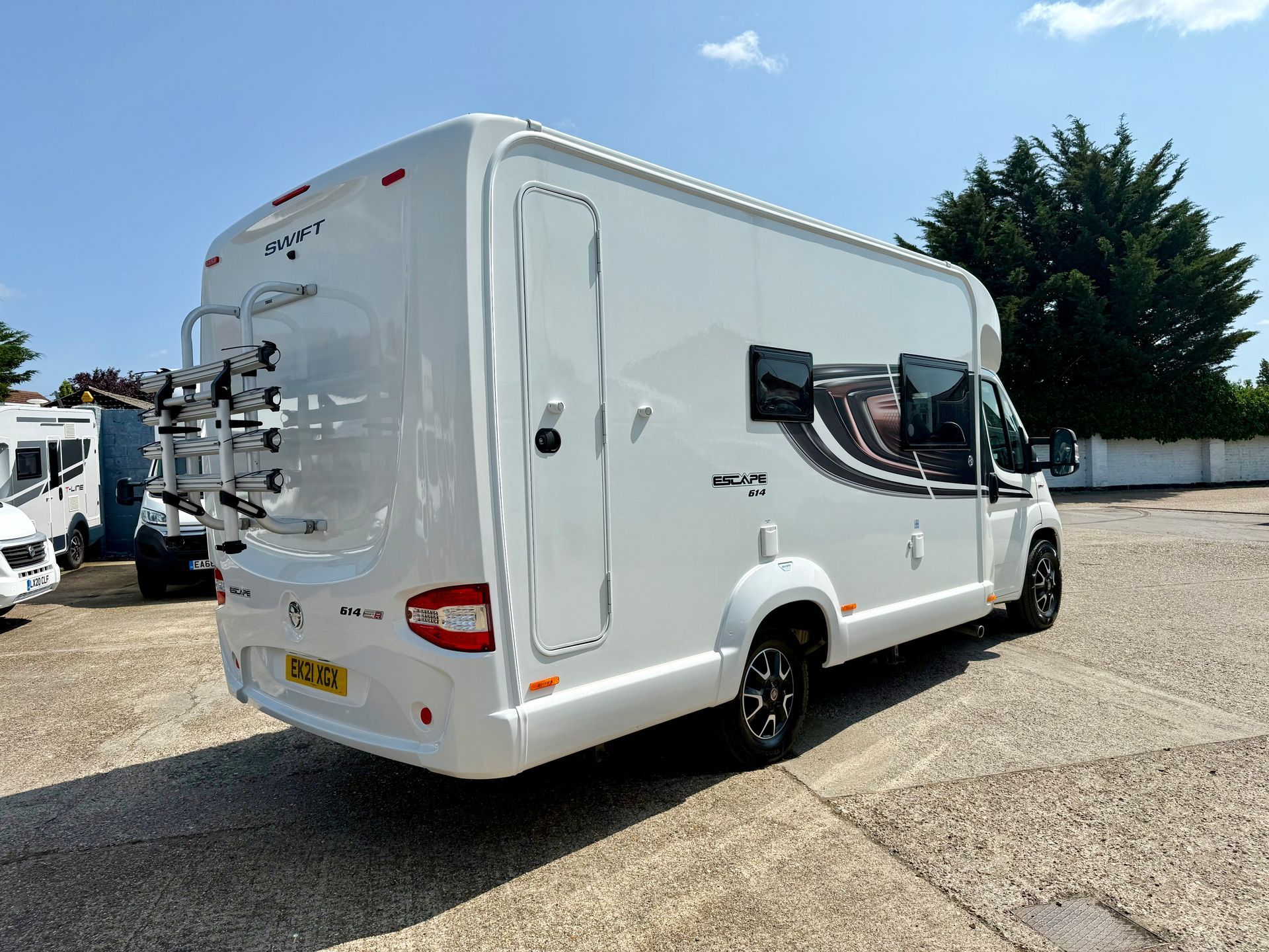 fiat swift escape 614 motorhome in an automatic transmission, 4 berth, outstanding condition