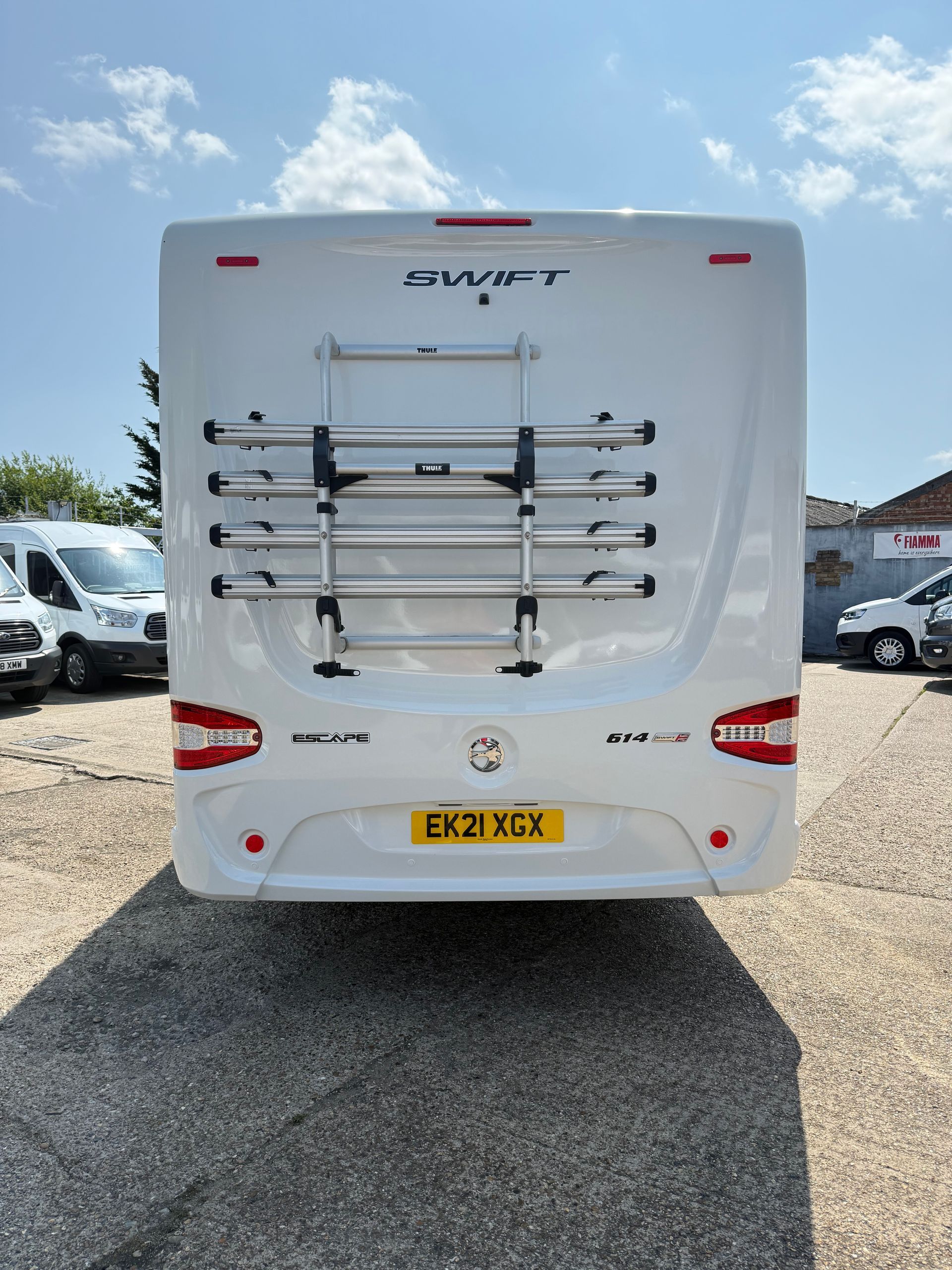 fiat swift escape 614 motorhome in an automatic transmission, 4 berth, outstanding condition