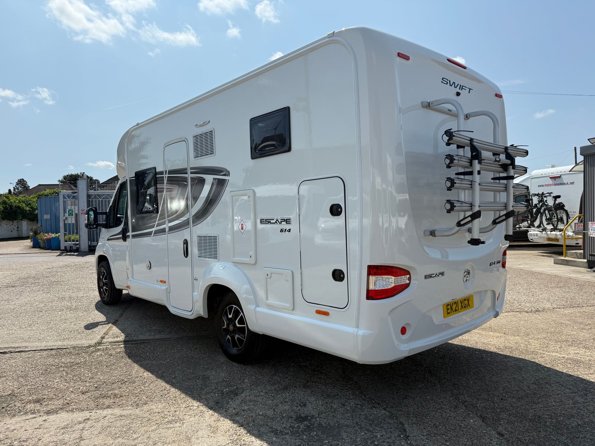 fiat swift escape 614 motorhome in an automatic transmission, 4 berth, outstanding condition