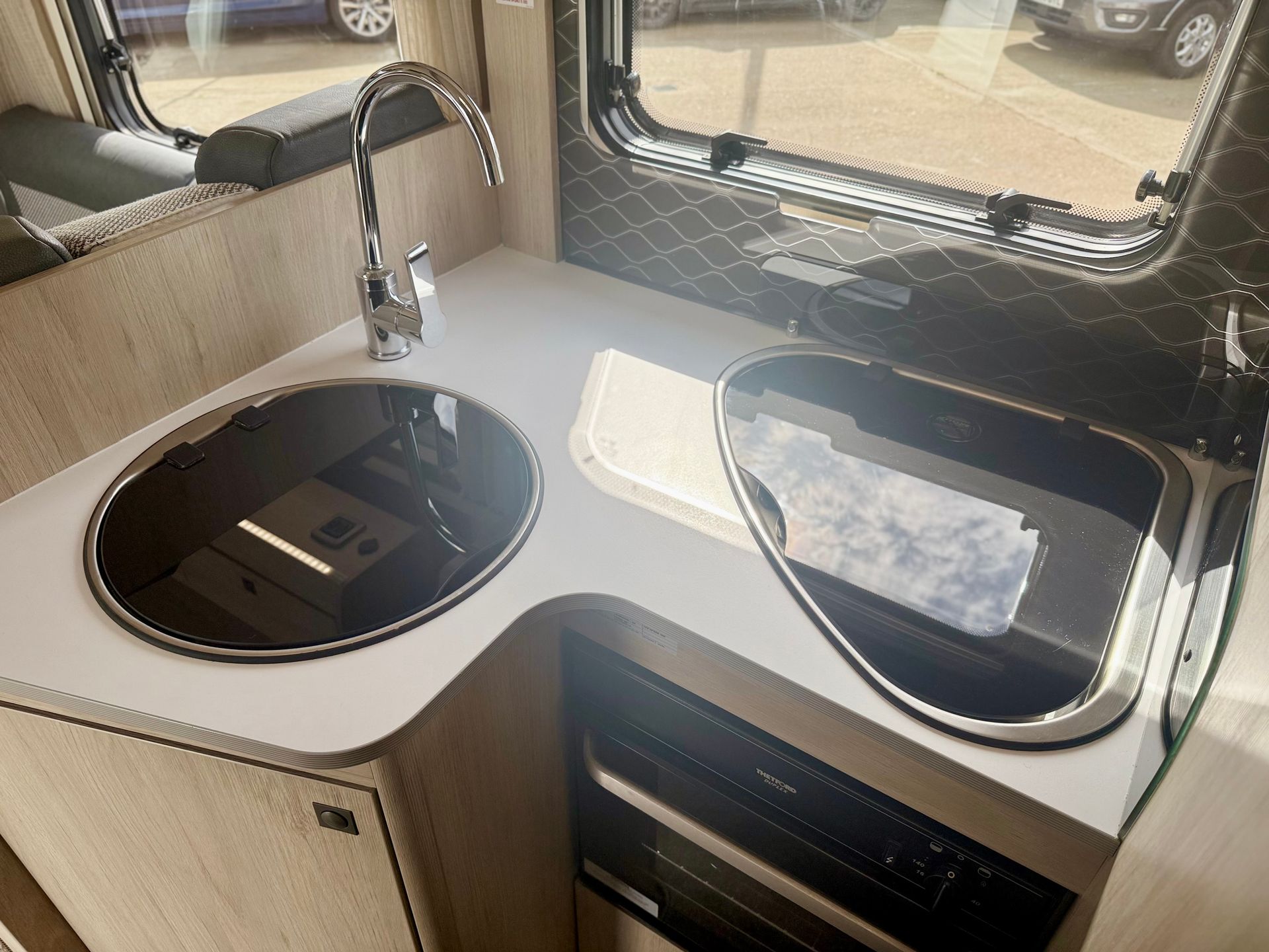 Autotrail Tribute F74 Motorhome for sale used second hand automatic motor-home for 4 people with 4 seatbelts