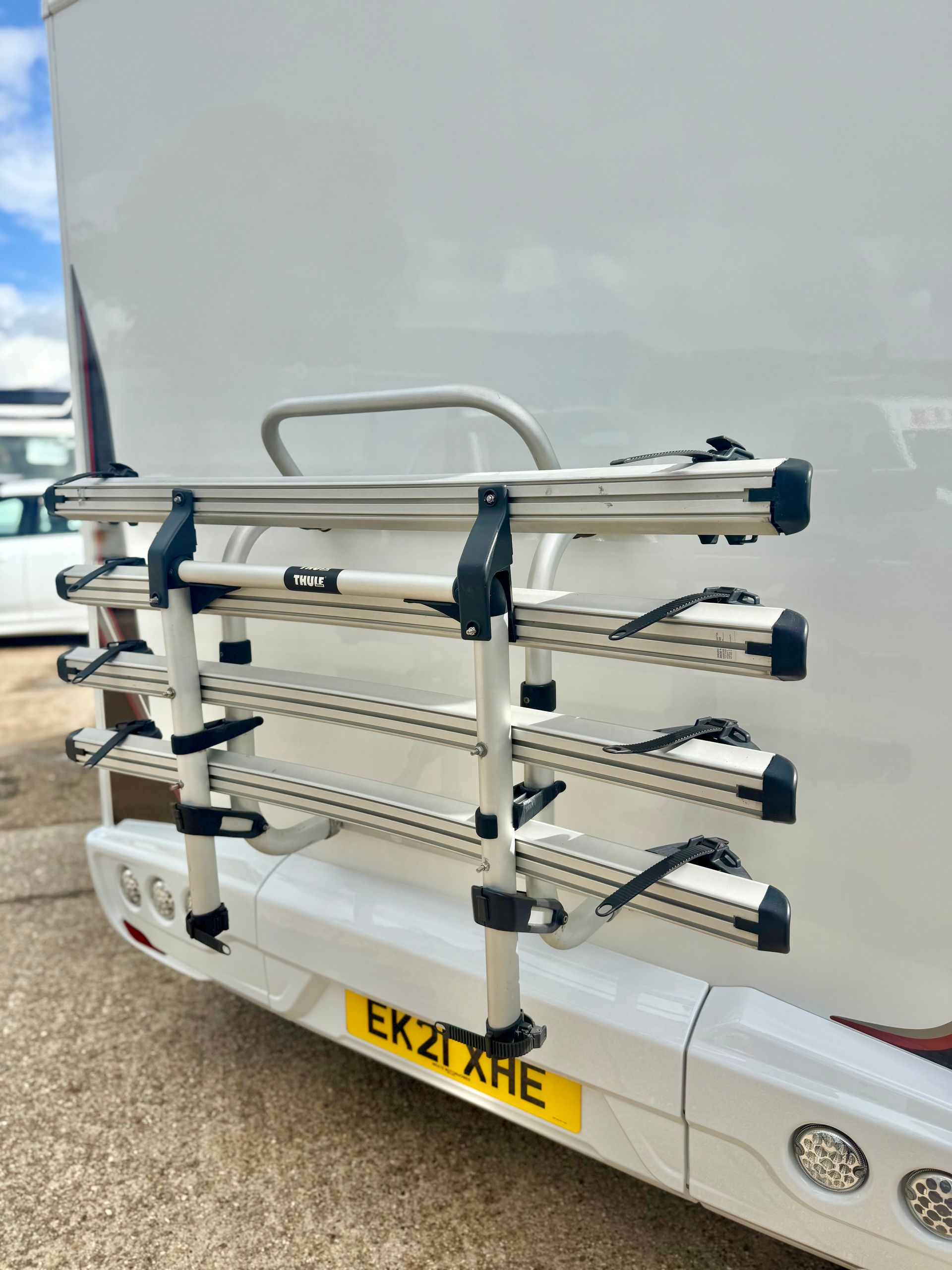 Autotrail Tribute F74 Motorhome for sale used second hand automatic motor-home for 4 people with 4 seatbelts