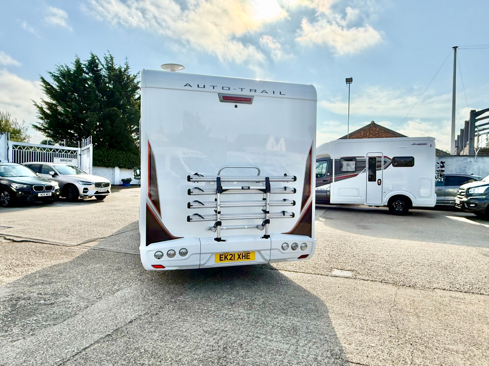 Autotrail Tribute F74 Motorhome for sale used second hand automatic motor-home for 4 people with 4 seatbelts