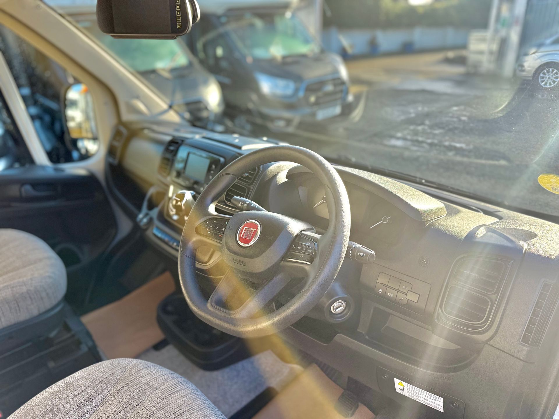 2023 fiat swift edge 464 4 berth motorhome with automatic gearbox for sale used second-hand, cab area