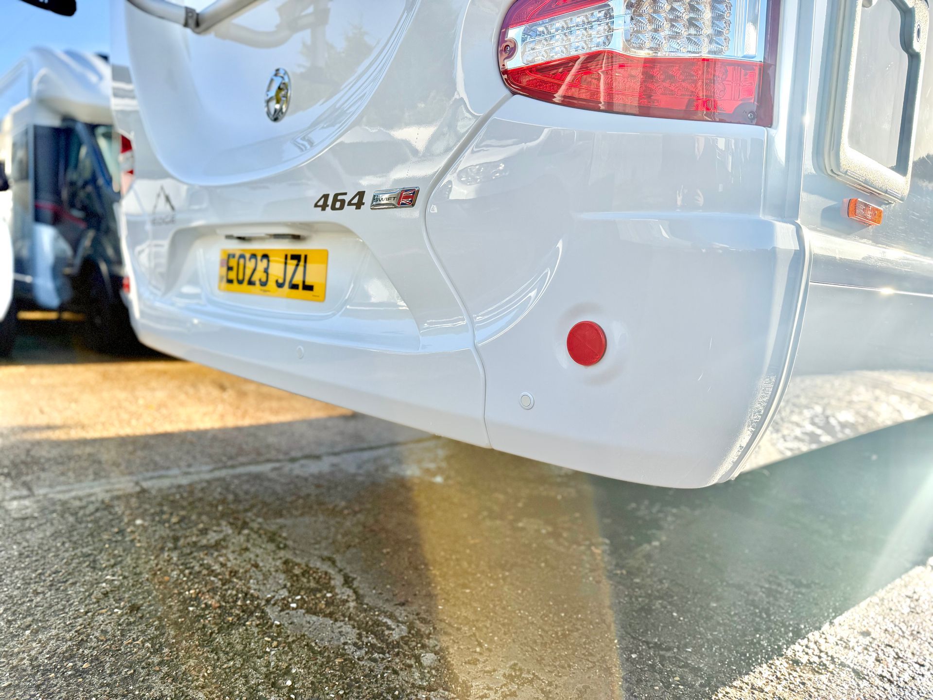 2023 fiat swift edge 464 4 berth motorhome with automatic gearbox for sale used second-hand with reversing sensors