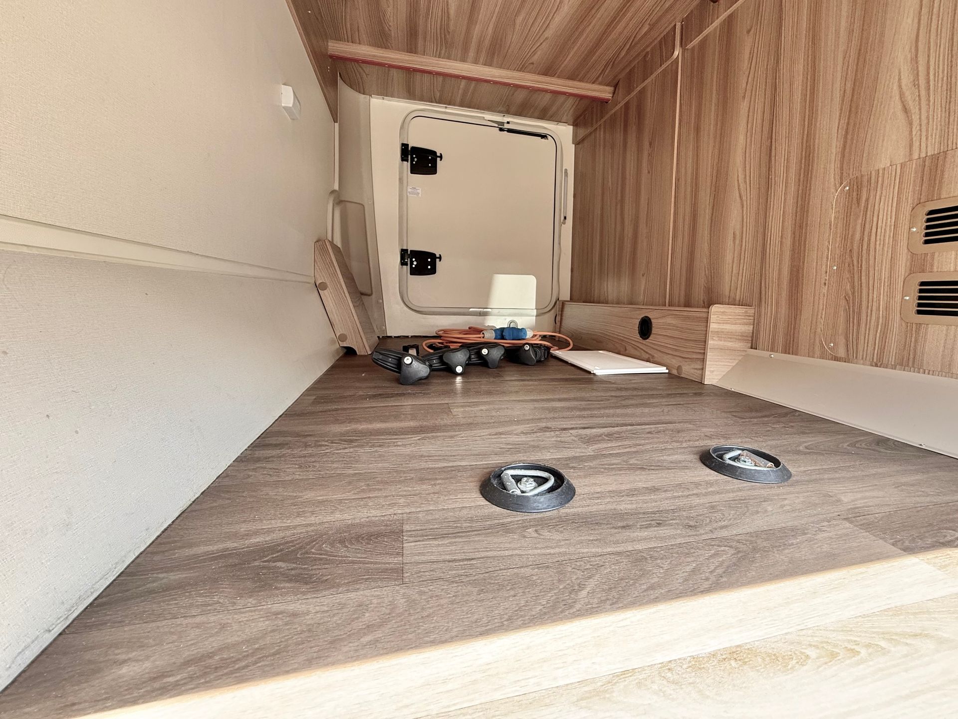 Fiat Ducato Swift Escape 684 motorhome for sale used second with automatic transmission for 4 people 4 berth has two single beds or 2 double beds excellent condition with large rear storage area