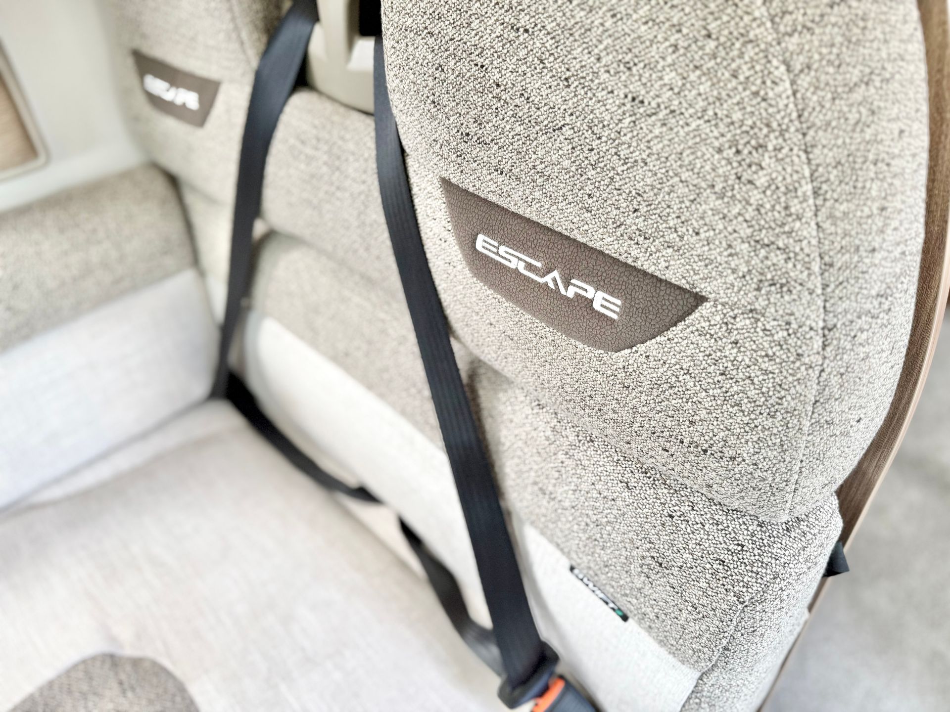 Fiat Ducato Swift Escape 684 - 4 Berth Motorhome For Sale - Automatic Transmission, beautiful dinette area with 4 seat belts