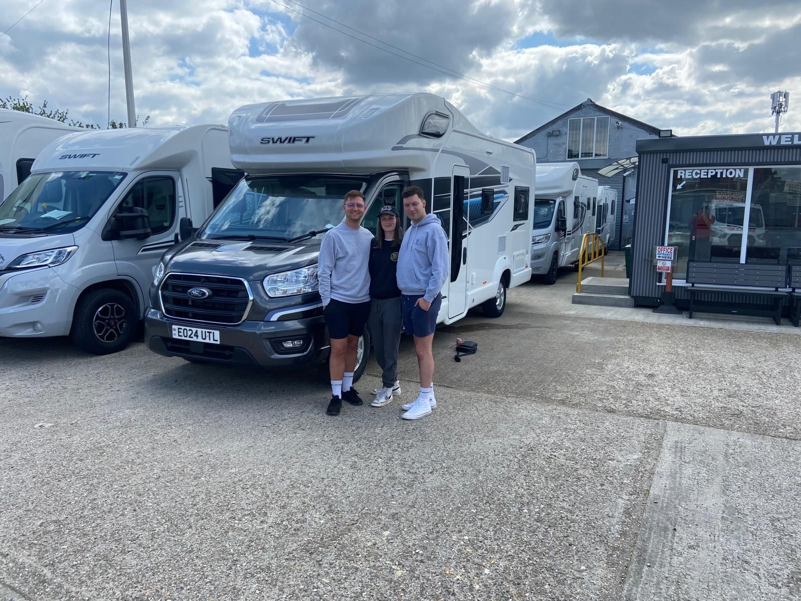 motorhome hire for events