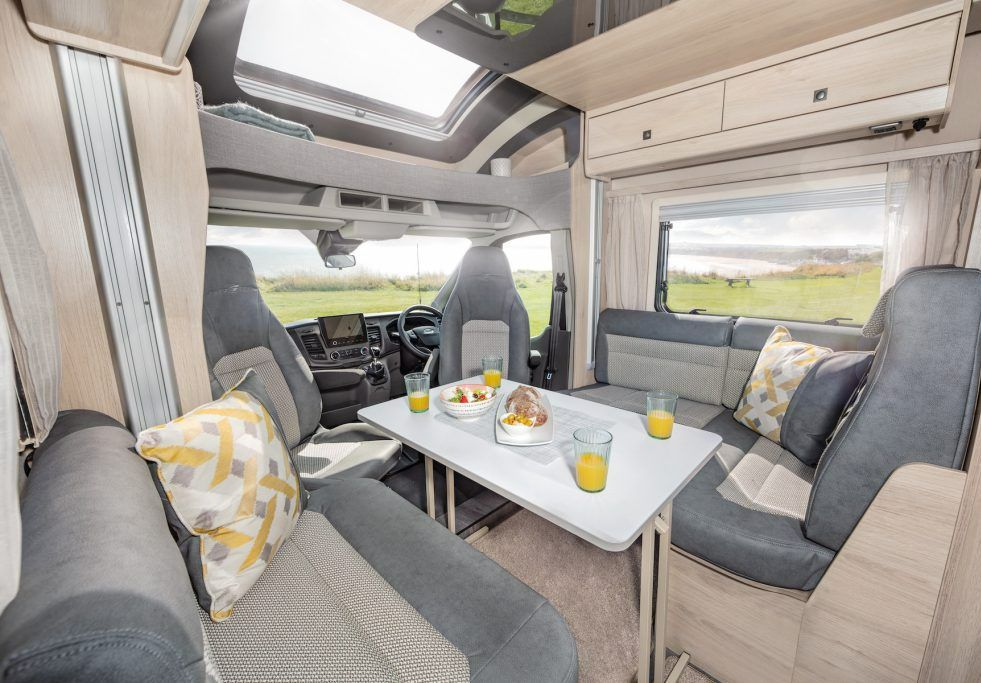 Automatic 4 Berth Luxury Motorhome Hire Tribute F62 Wests Motorhome Hire UK