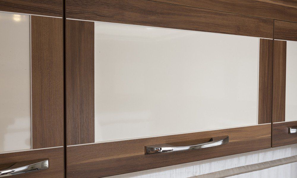 motorhome hire with storage compartements