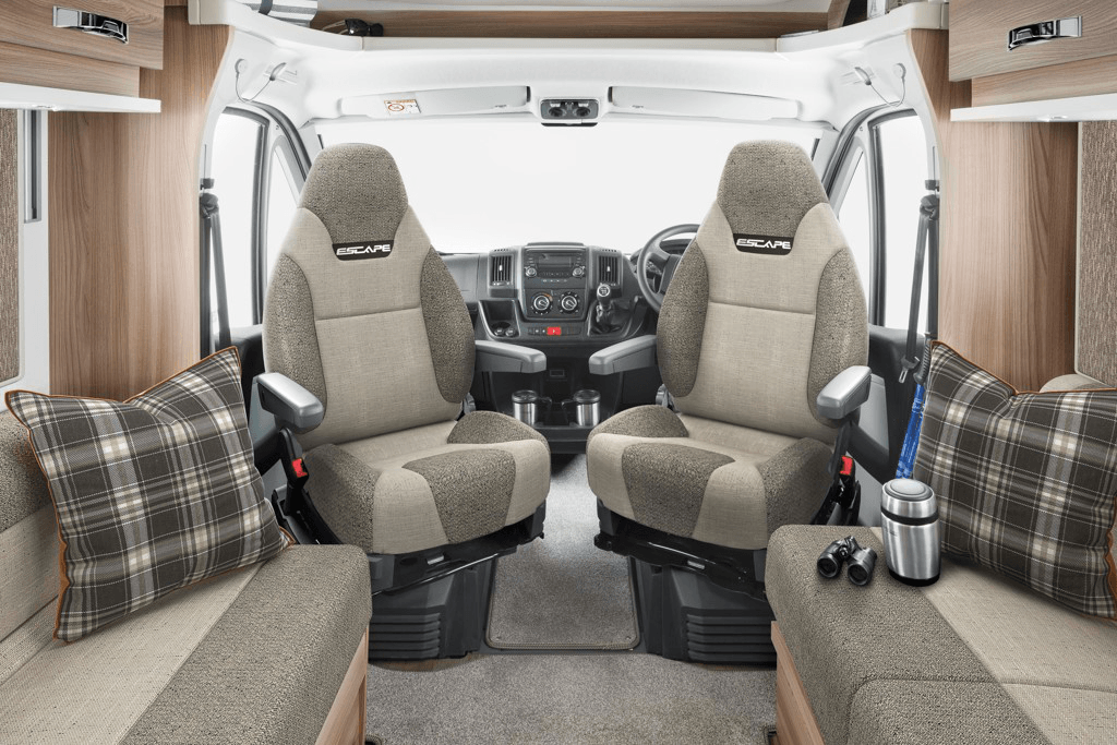 Swift Escape 614 Luxury motorhome hire for 2 to 4 people in london essex uk, motor home holidays, family holidays, touring holidays, motorhome rental, campervan, camper, camping