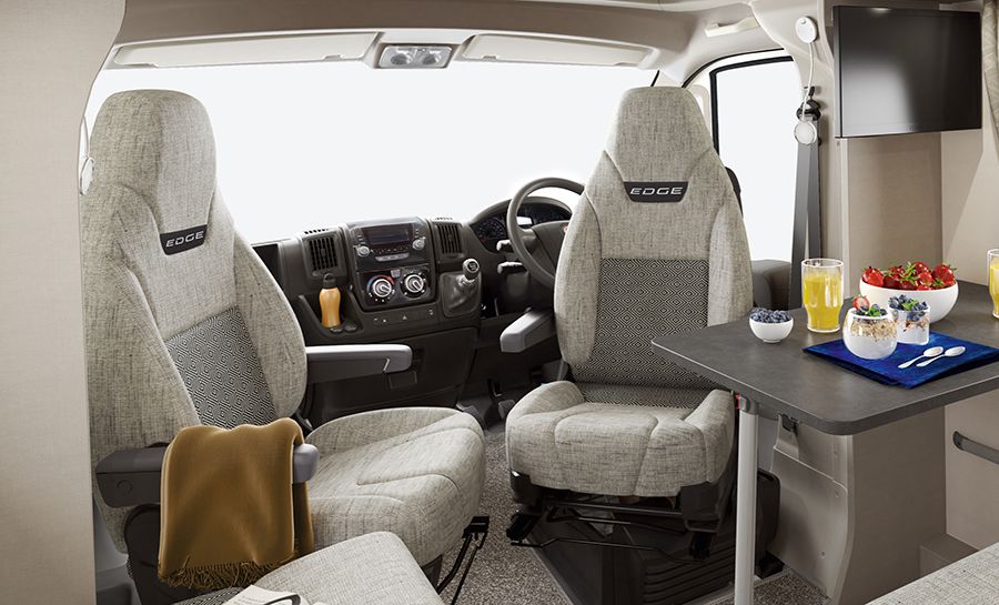 motorhome hire - Swift Edge 464 - 4 Berth motorhome rental uk