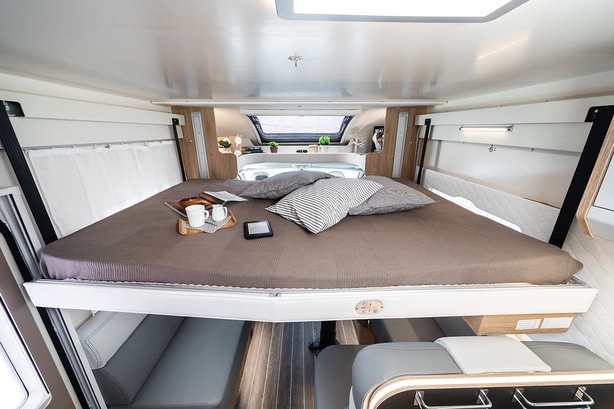 motor home rental UK Roller Team T Line 590 2 to 4 berth campervan