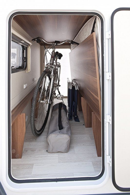 motorhome hire with large storage