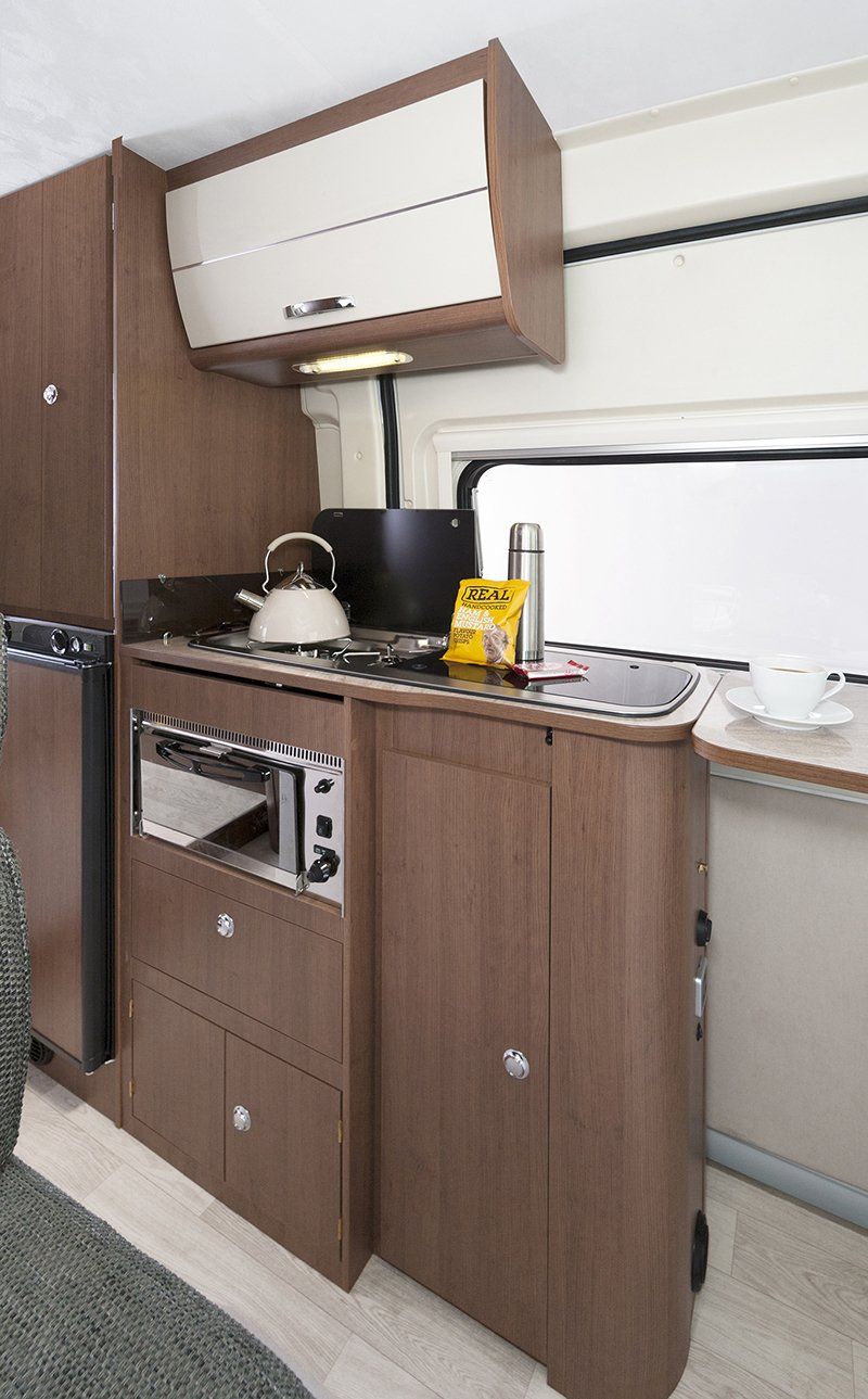 campervan hire with kitchen