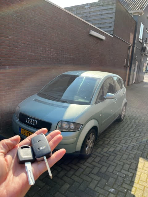 Audi A2 sleutel bijmaken Geerdink Doetinchem