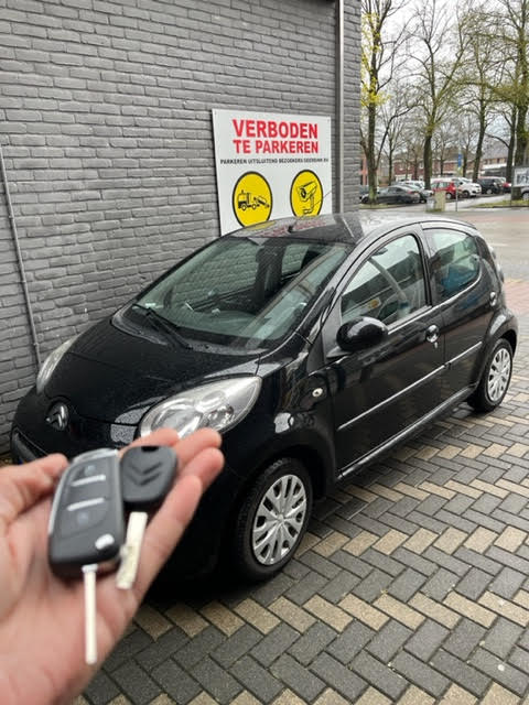 Citroën C1 sleutel met afstandsbediening bij Geerdink Doetinchem