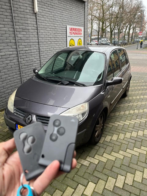 Renault Scenic sleutelcard Geerdink Doetinchem
