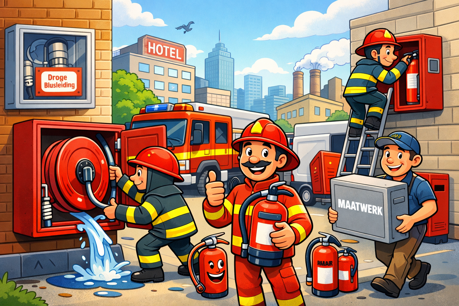 Gevelkasten voor professionele brandveiligheid