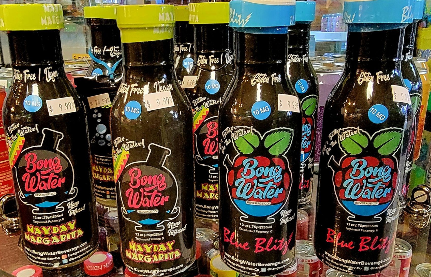 Bottles of 
