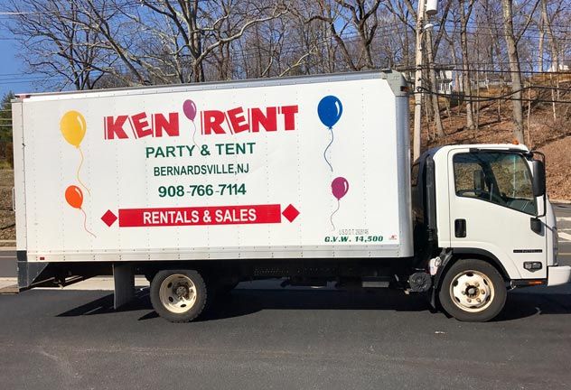 Party Goods — Ken Rent Truck in Bernardsville, NJ
