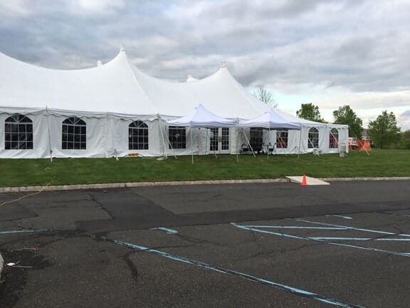 Food Machines — Tent Parking Lot in Bernardsville, NJ