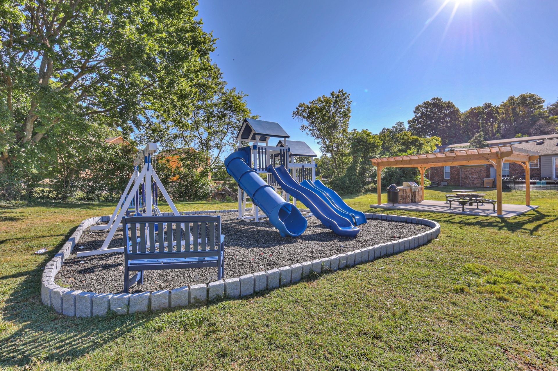 Photo of a community playground