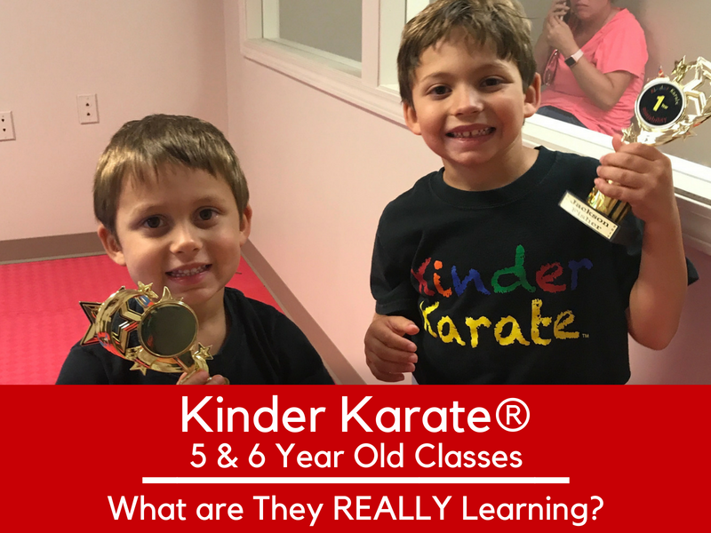 Kinder Karate 5 and 6 Year Old Classes
