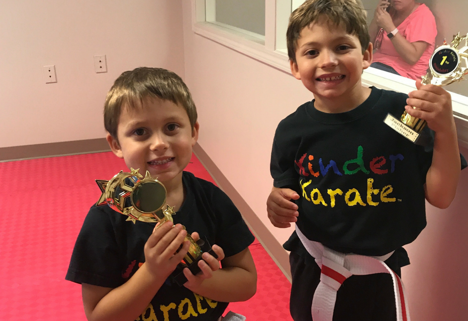 Kinder Karate Family Programs Brothers 5 and 6 Year Olds