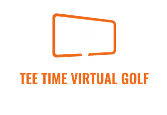 tee time virtual golf logo