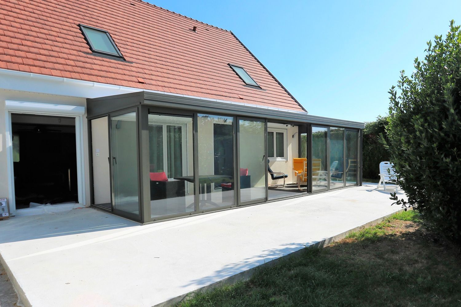 Exemple de véranda Aluminium