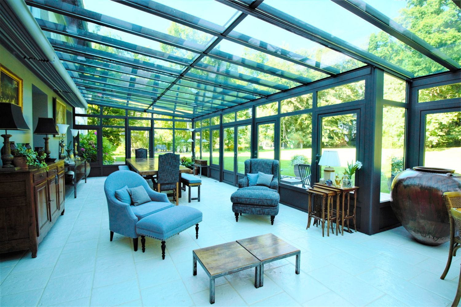 Exemple de véranda Séjour