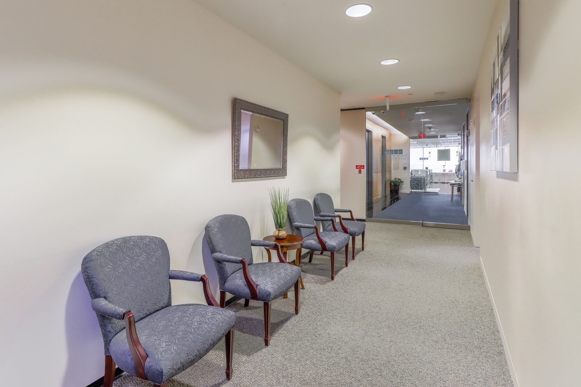 office space waiting area 
