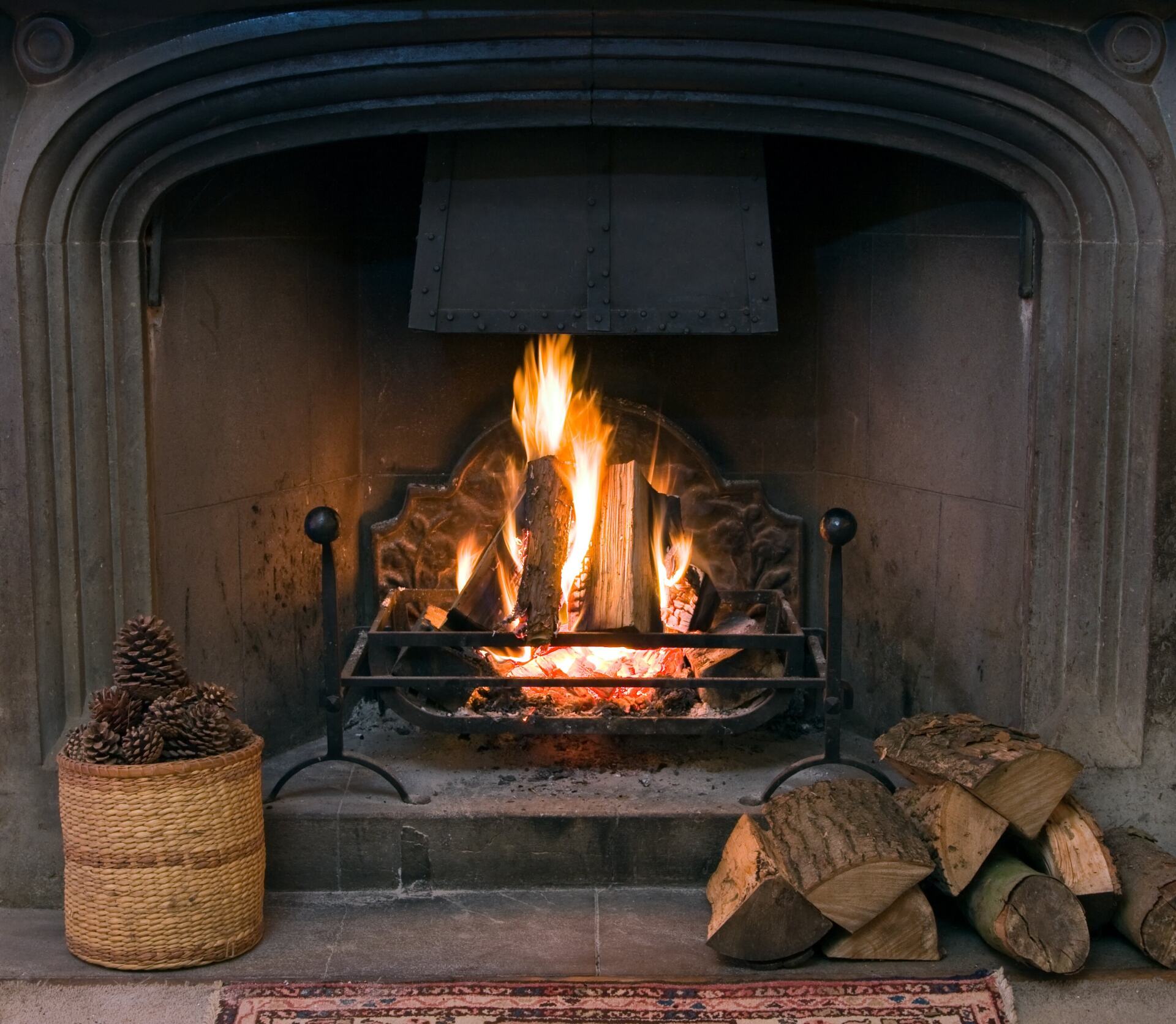 A Black Stylish Fireplace  - Black Mountain, NC - Black Mountain Stove & Chimney