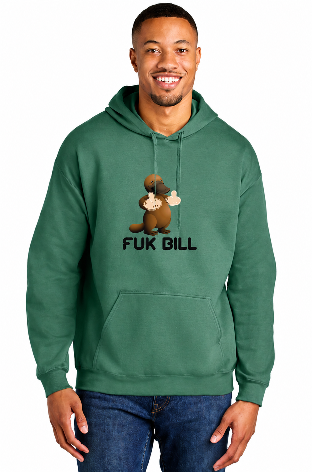 FukBill Hoodie- Aquatic