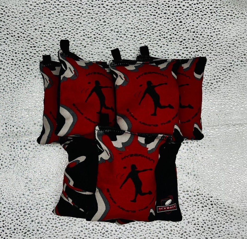 Hyzerman Red & Grey Rosin Bag