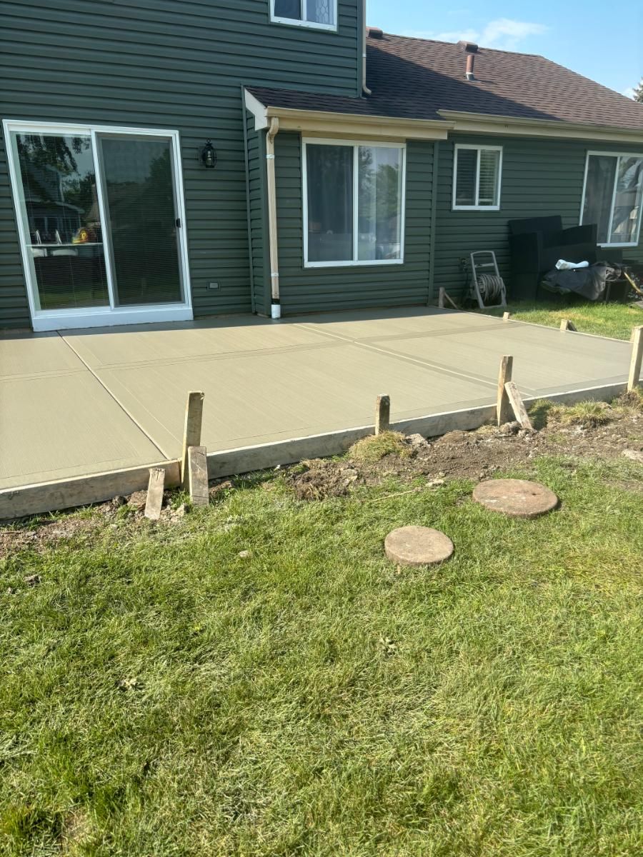 concrete patio contractors, naperville, il