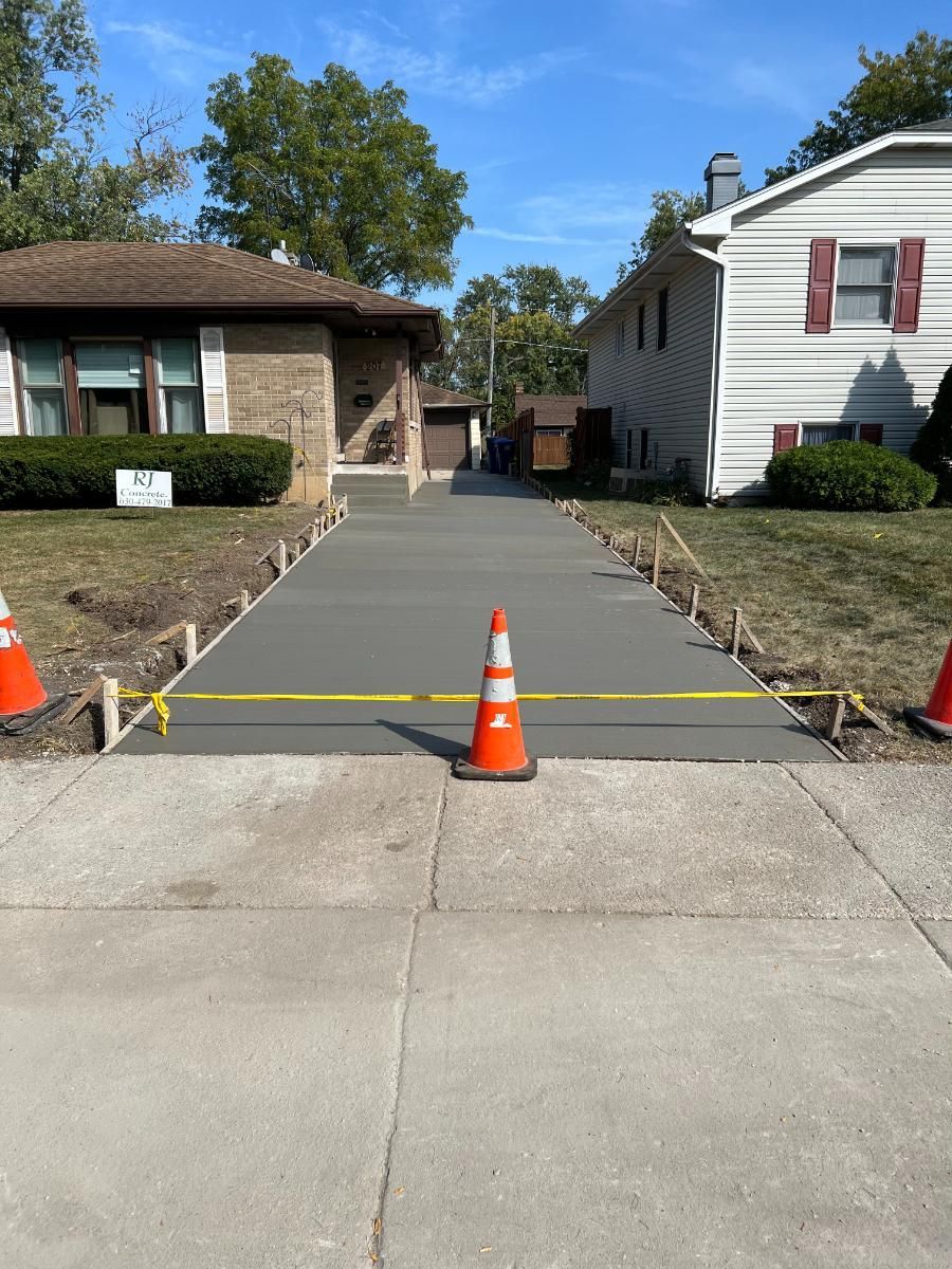 concrete driveway contractors oakbrook terrace il