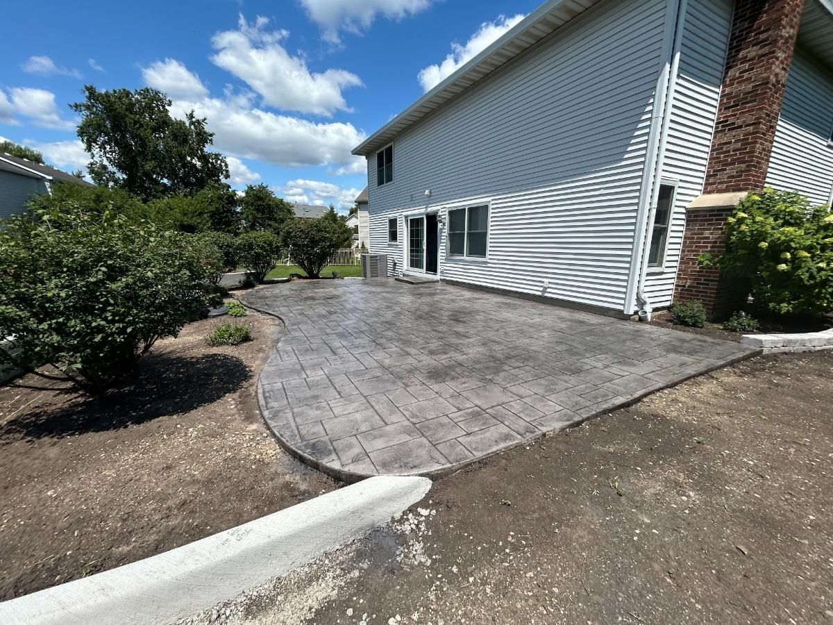 stamped concrete naperville, il