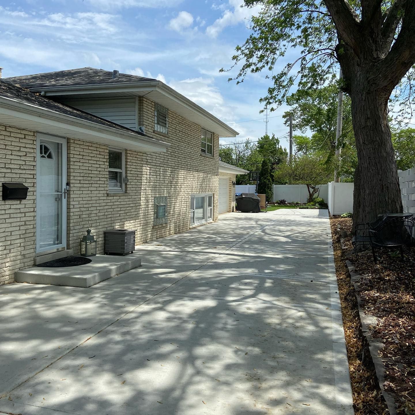 concrete driveway la grange il