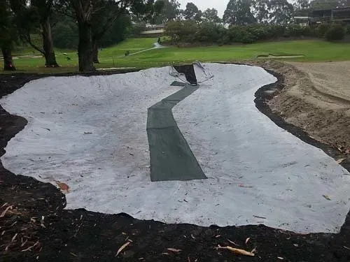Tar Being Laid at Latrobe Golf Club | Woree, Queensland | Cheshire Contractors
