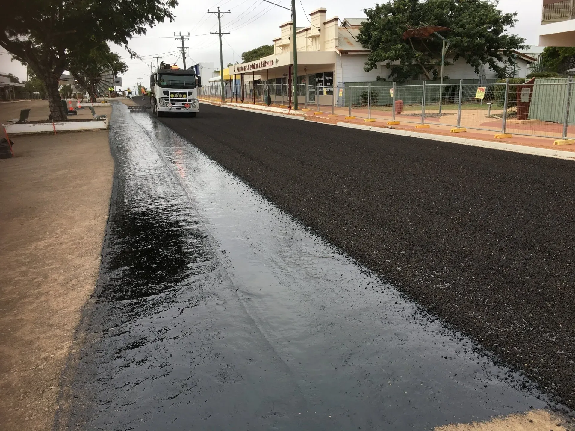 An Asphalt Road with Truck | Woree, Queensland | Cheshire Contractors