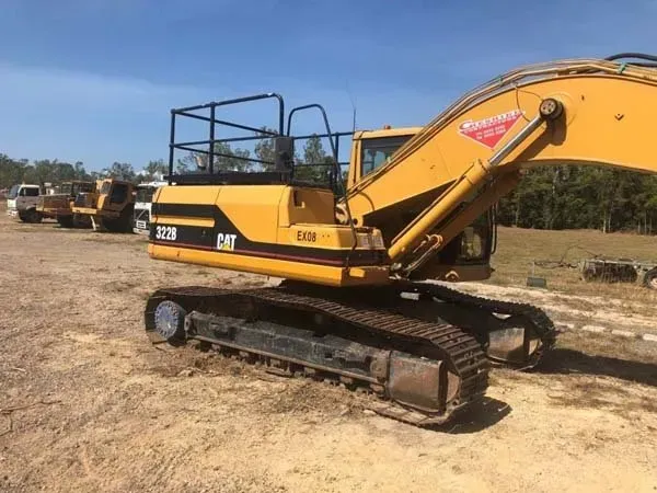 Company Yellow Excavator Side View | Woree, Queensland | Cheshire Contractors