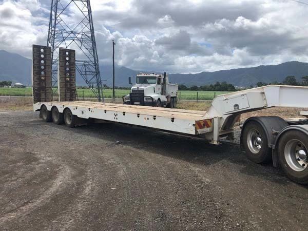 Trailer for Heavy Equipment Machine | Woree, Queensland | Cheshire Contractors