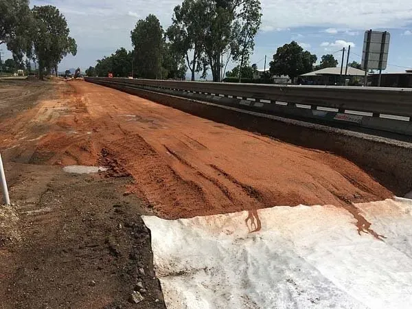 Smoothed Dirt for Bruce Highway Paving | Woree, Queensland | Cheshire Contractors
