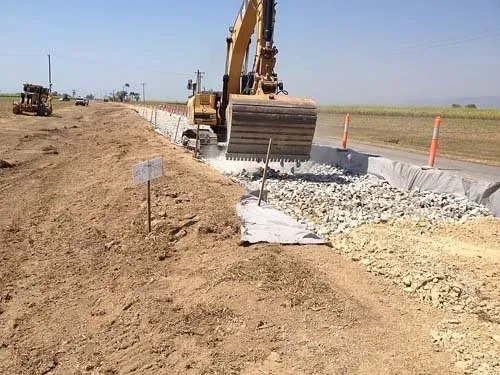 Warrens Hill Road Construction Truck | Woree, Queensland | Cheshire Contractors