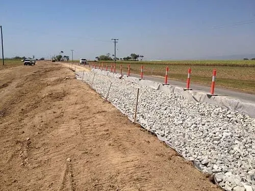 Warrens Hill Road in Progress | Woree, Queensland | Cheshire Contractors