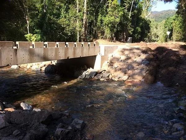 Murray Falls Road Bridge Over River | Woree, Queensland | Cheshire Contractors