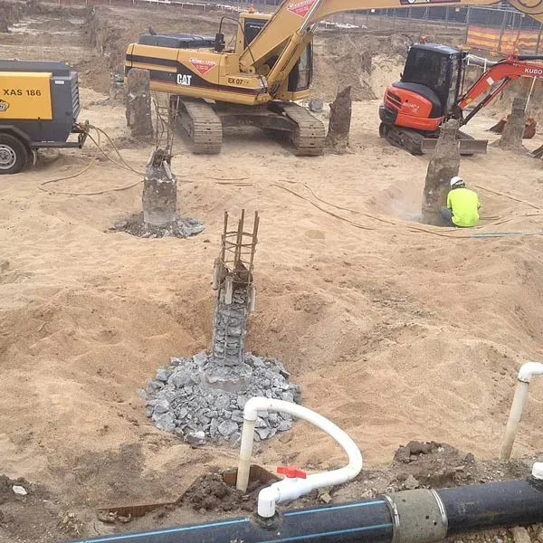 Overhead View of Tobruk Pool Redevelopment Construction | Woree, Queensland | Cheshire Contractors