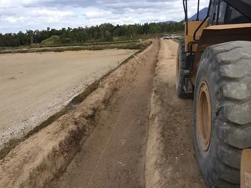 Seafarm Civil Construction Site | Woree, Queensland | Cheshire Contractors